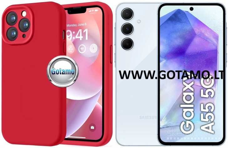 1039 B-Soft Plus dėklai nugarėlės Samsung Galaxy A55 WWW.GOTAMO.LT