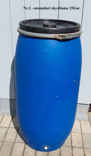 Plastikinė statinė