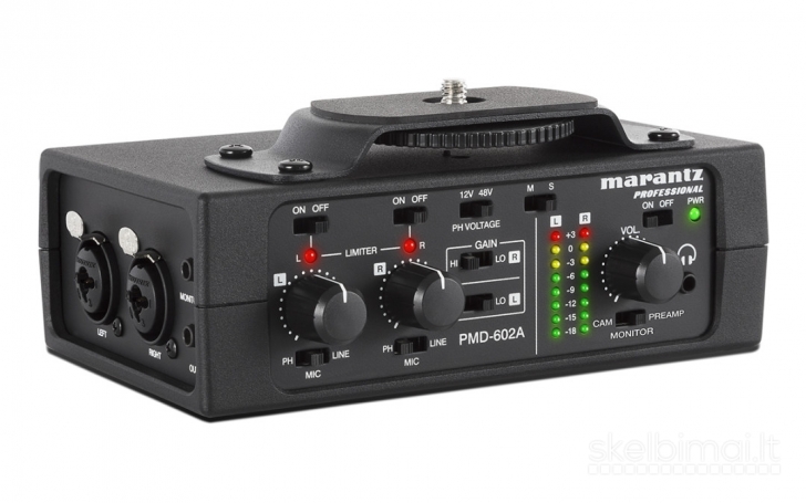 Marantz Professional PMD-602A 2-kanalų DSLR Audio Interfeisas