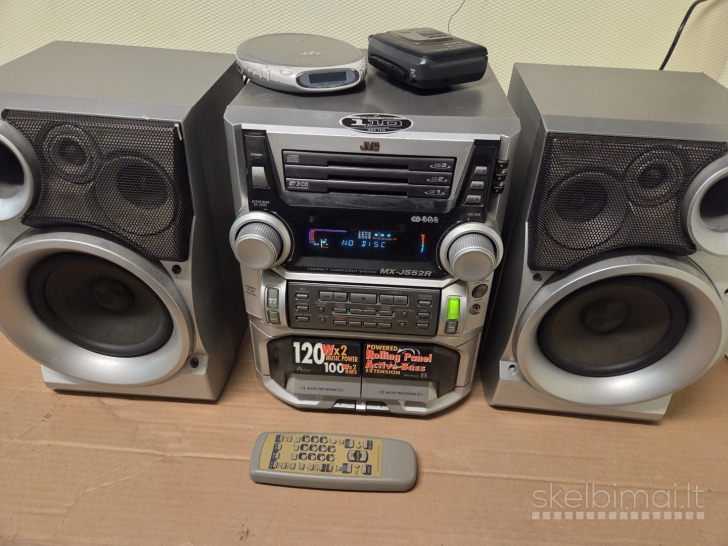 Muzikinis centras JVC 