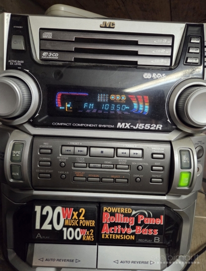Muzikinis centras JVC 