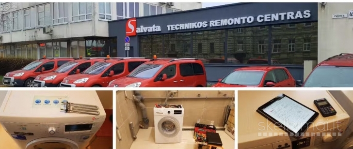 Skalbimo mašinų remontas