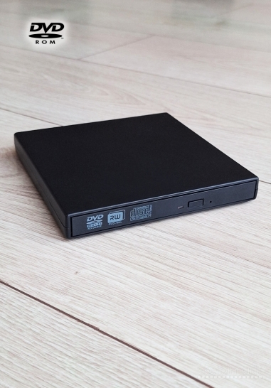 Naujas išorinis DVD RW įrenginys USB slim