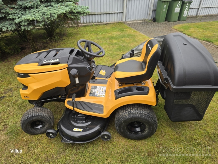 Parduodamas sodo traktoriukas Cub Cadet