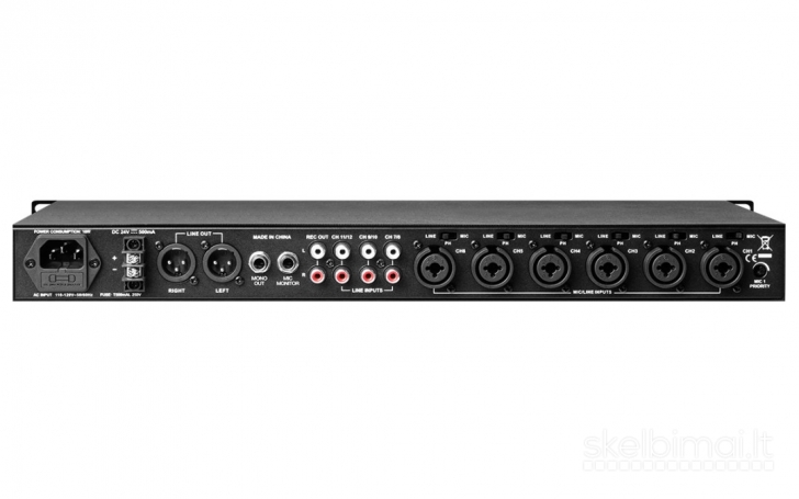Denon Professional DN-312X – 12 kanalų linijinis mikšeris