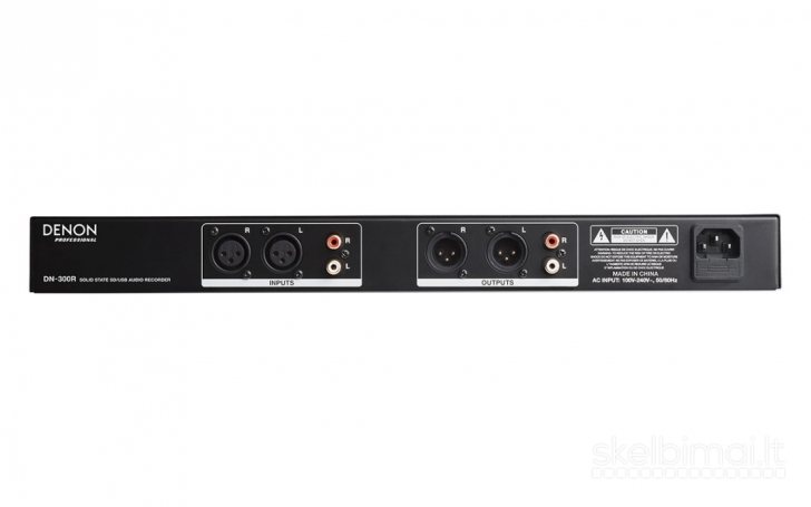Denon Pro DN300RMKII Montuojamas SD/USB Garso Įrašymo įrenginys