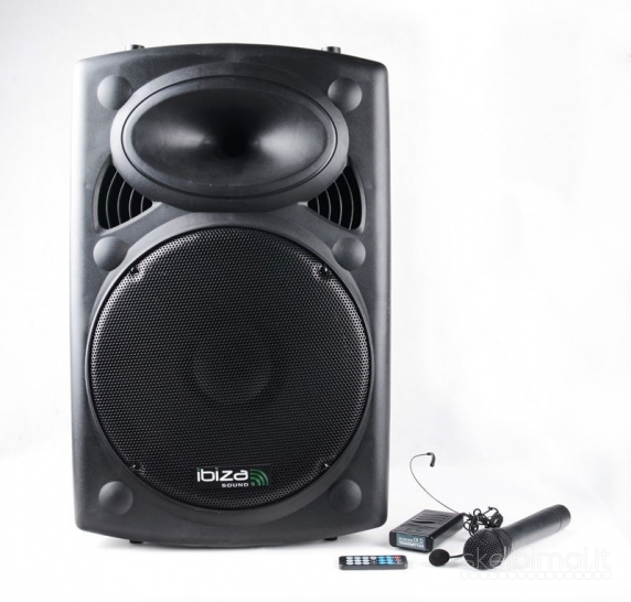 IBIZA Sound PORT15VHF-BT portabili garso kolonėlė