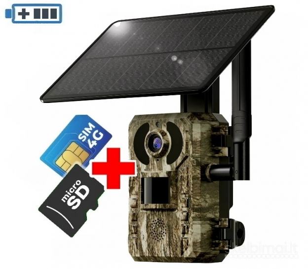 Medžioklės kameros su SIM kortele