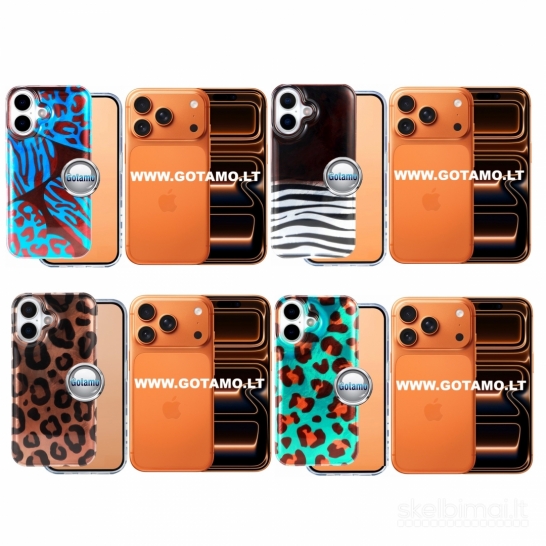 1052 Safari dėklai nugarėlės Apple iPhone 17 Pro WWW.GOTAMO.LT