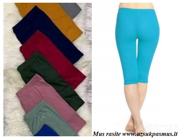 Bambukinės FYV, Bamboo tamprės moterims 3/4 ilgio, nuo S iki 5/6XL