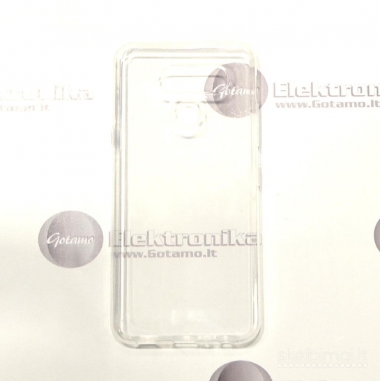 1072 Skin itin plonas skaidrus dėklas nugarėlė LG K50 / LG Q60 WWW.GOTAMO.LT