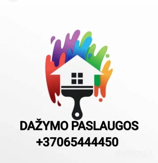 DaŽymo paslaugos/plastikinių,medinių Langų dažymas/stiklo paketu keitimas