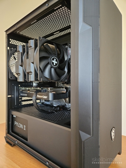 PC AMD R5 8400F, 32GB/DDR5, 9060XT/16GB, SSD/1TB, Win11pro