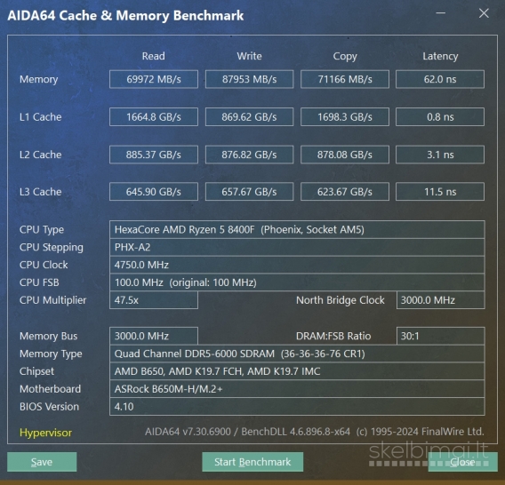 PC AMD R5 8400F, 32GB/DDR5, 9060XT/16GB, SSD/1TB, Win11pro
