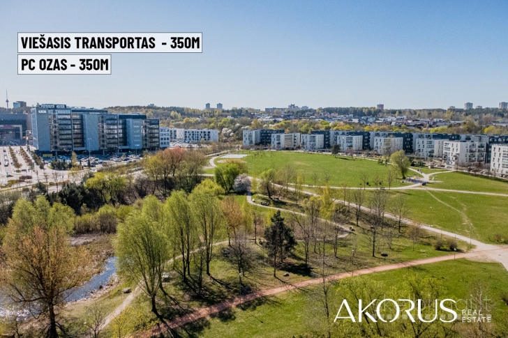 Akorus.lt – tvarkingas, šviesus butas su privačia terasa