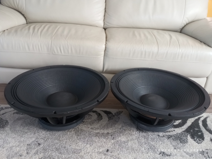 Profesonalus 4000W RMS Projektas Subwoofer 2x21" su RCF-9007AS, Alytaus