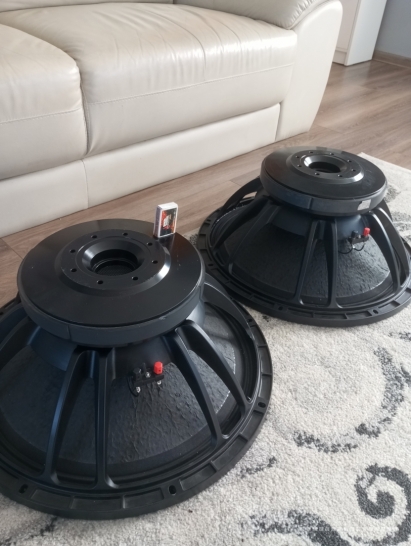 Profesonalus 4000W RMS Projektas Subwoofer 2x21" su RCF-9007AS, Alytaus