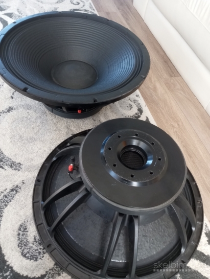 Profesonalus 4000W RMS Projektas Subwoofer 2x21" su RCF-9007AS, Alytaus