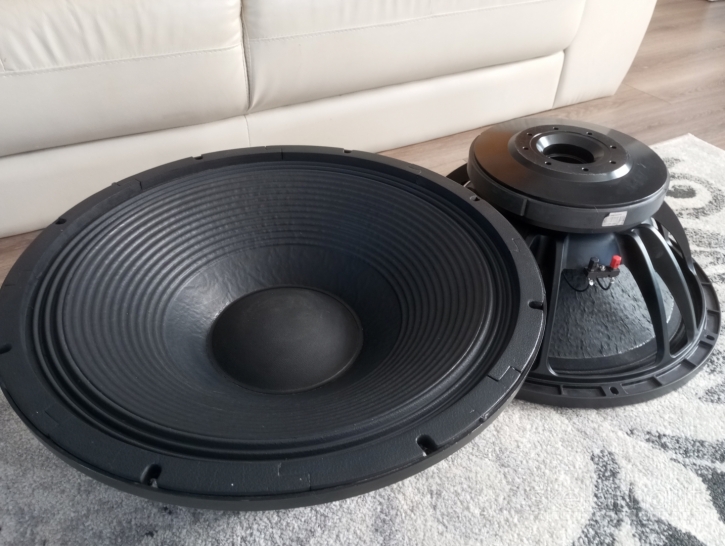 Profesonalus 4000W RMS Projektas Subwoofer 2x21" su RCF-9007AS, Alytaus