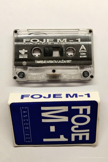 FOJE audio kasetės 6 albumai + Vhs Foje filmas "14"
