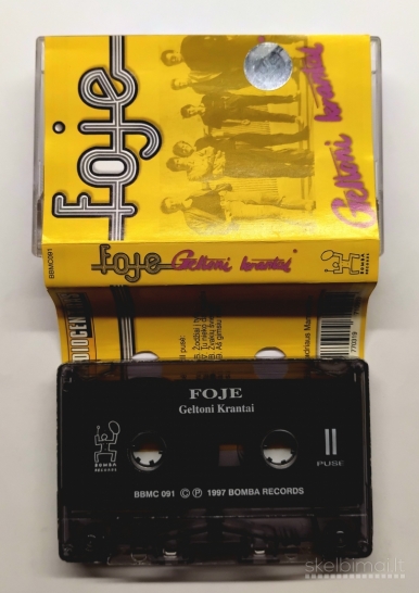 FOJE audio kasetės 6 albumai + Vhs Foje filmas "14"