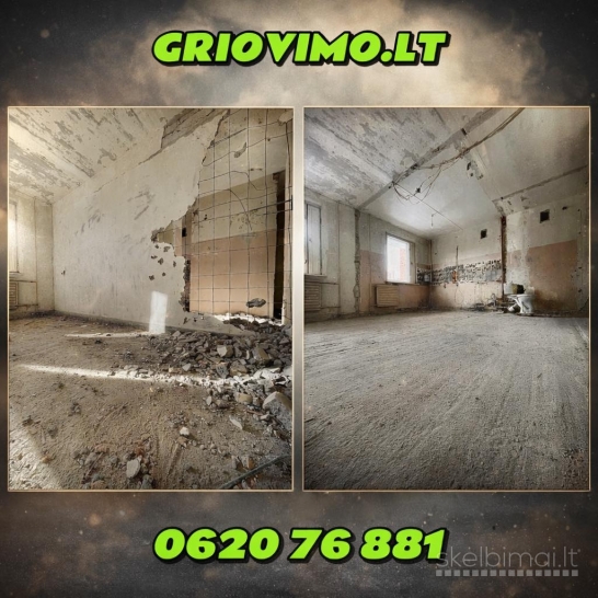 Griovimo darbai Klaipėdoje