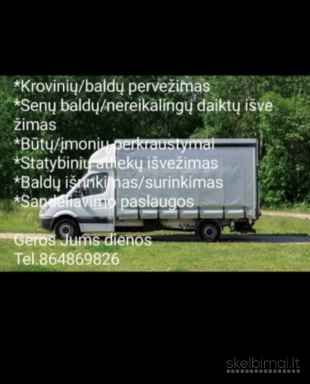 Krovinių pervežimas 