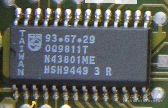 OPEL OMEGA B, SIMTEC 56 04 SIEMENS GM***5WK9070, ŠIAULIAI