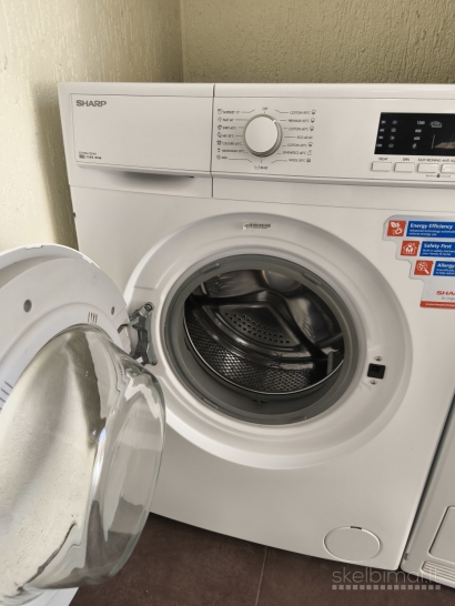 Skalbimo mašina Sharp Eshfa6122wdee