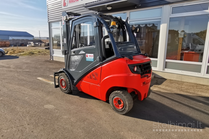 Dujinis šakinis krautuvas LINDE H30T (13 500 mh)