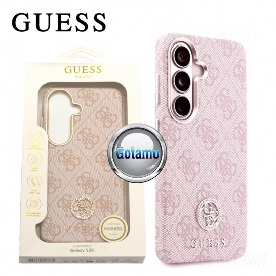 1115 Dėklas nugarėlė GUESS Style8 su MagSafe – Samsung Galaxy S26