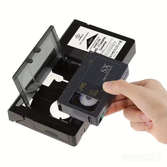 Motorizuotas Vhs-c į Vhs kasetės adapteris