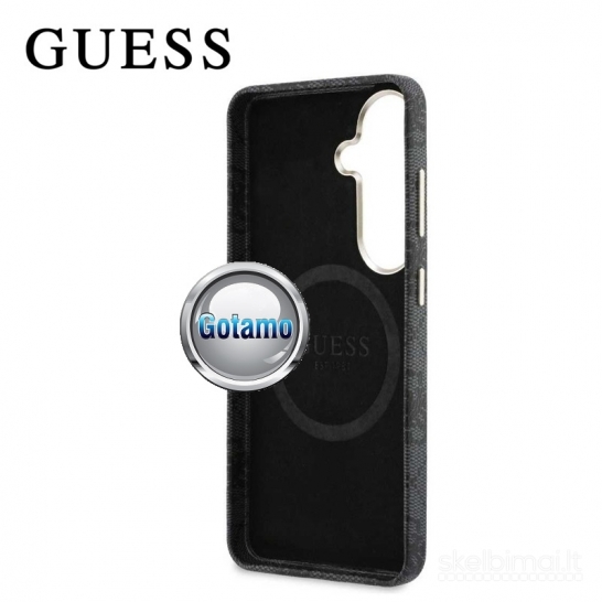 1118 Dėklas nugarėlė GUESS Style1 su MagSafe – Samsung Galaxy S26