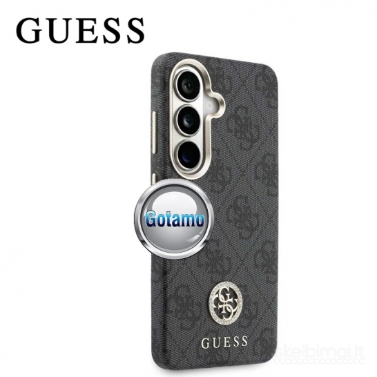 1118 Dėklas nugarėlė GUESS Style1 su MagSafe – Samsung Galaxy S26