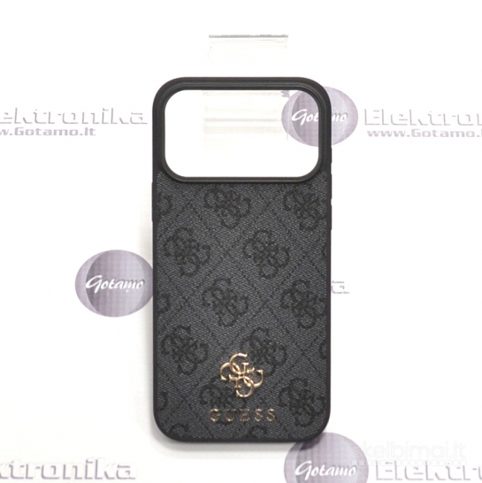 1119 Dėklas nugarėlė GUESS Style11 su MagSafe – Apple iPhone 17 Pro Max
