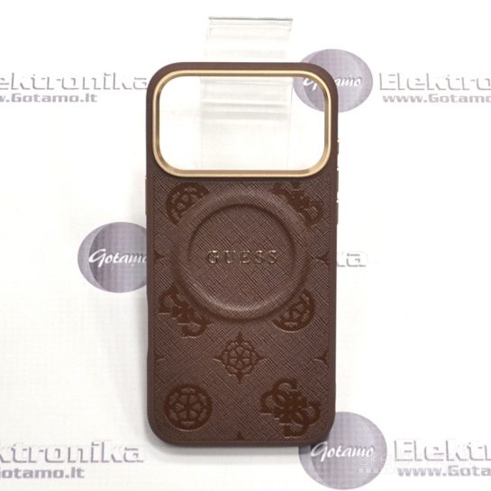 1120 Dėklas nugarėlė GUESS Style12 su MagSafe – Apple iPhone 17 Pro Max