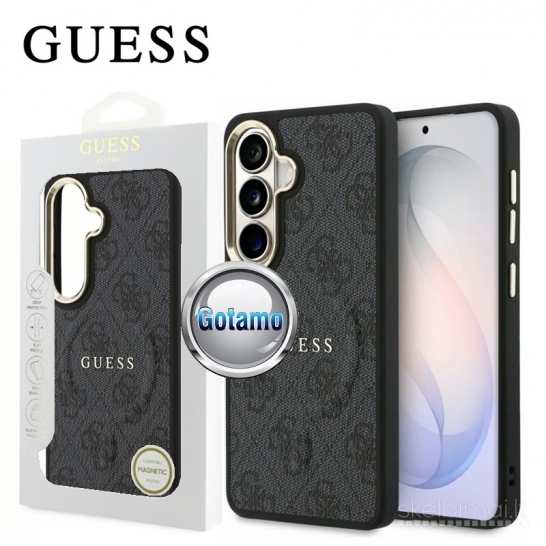 1121 Dėklas nugarėlė GUESS Style13 su MagSafe – Samsung Galaxy S26 Plus