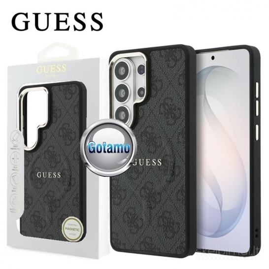 1122 Dėklas nugarėlė GUESS Style13 su MagSafe – Samsung Galaxy S26 Ultra