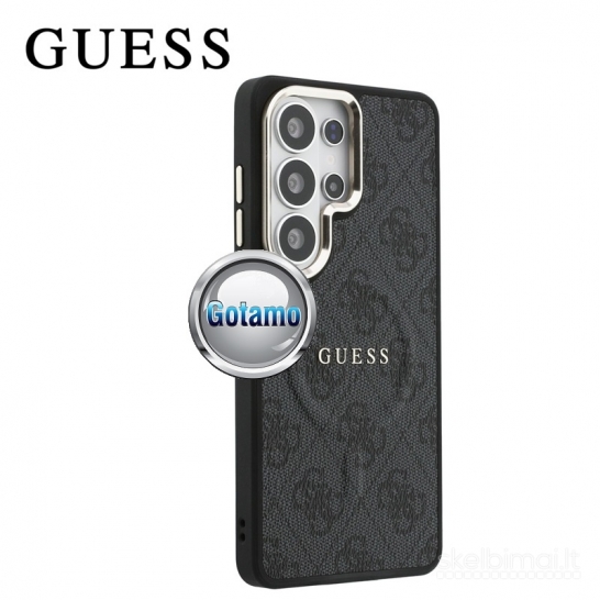 1122 Dėklas nugarėlė GUESS Style13 su MagSafe – Samsung Galaxy S26 Ultra