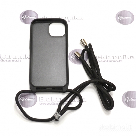 1126 Dėklas nugarėlė Karl Lagerfeld Style4 Saffiano Apple iPhone 15
