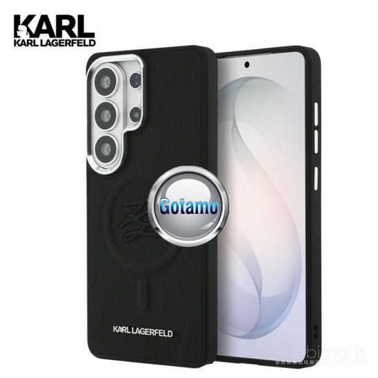 1128 Dėklas nugarėlė Karl Lagerfeld Style5 su MagSafe – Samsung Galaxy S26 Ultra