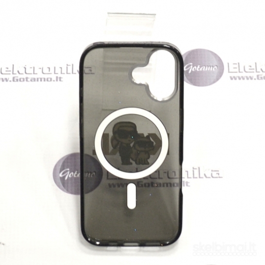 1129 Karl Lagerfeld Style6 Choupette MagSafe dėklas Apple iPhone 17