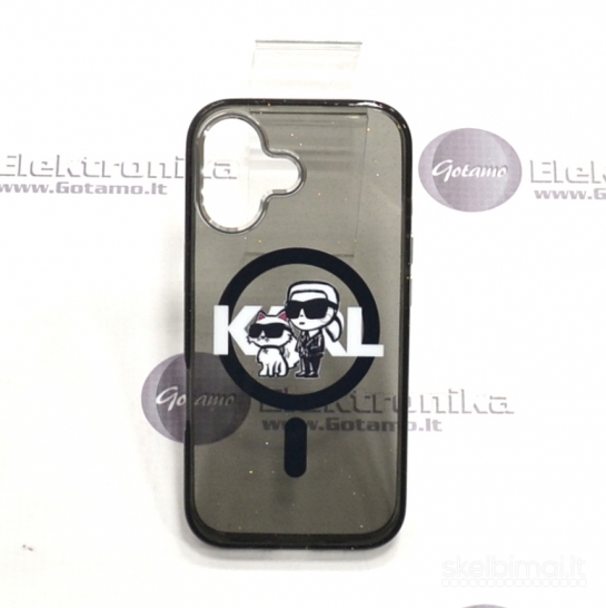 1129 Karl Lagerfeld Style6 Choupette MagSafe dėklas Apple iPhone 17