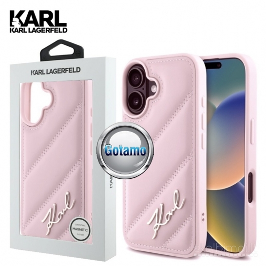 1131 Dėklas nugarėlė Karl Lagerfeld Style7 – Apple iPhone 16