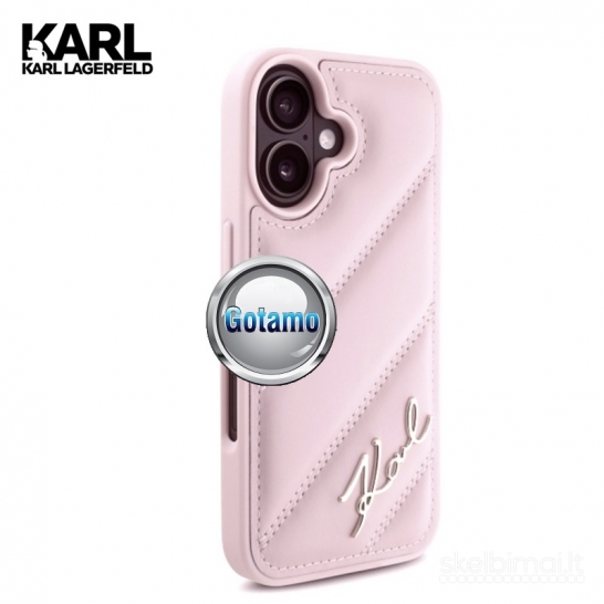 1131 Dėklas nugarėlė Karl Lagerfeld Style7 – Apple iPhone 16