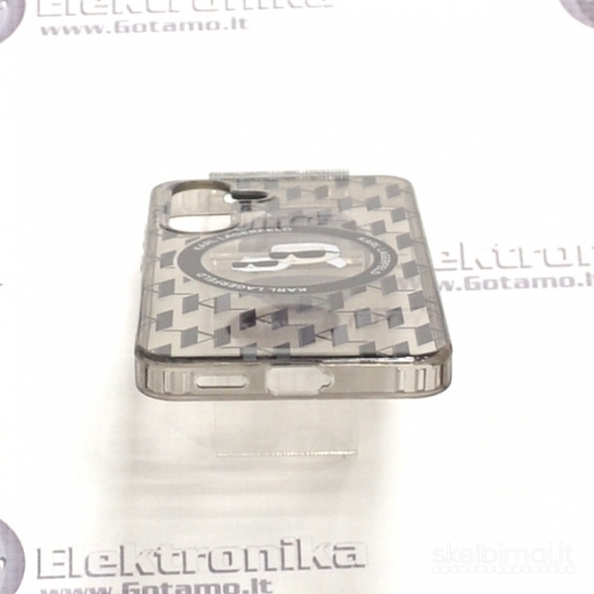 1132 Dėklas nugarėlė Karl Lagerfeld Style8 su MagSafe – Samsung Galaxy S25