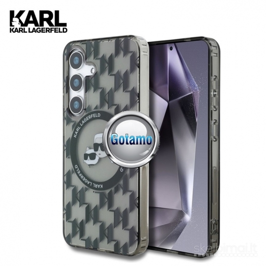 1132 Dėklas nugarėlė Karl Lagerfeld Style8 su MagSafe – Samsung Galaxy S25