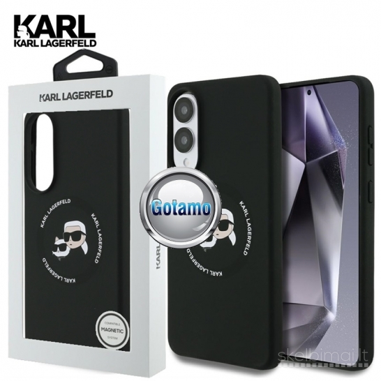 1133 Dėklas nugarėlė Karl Lagerfeld Style9 su MagSafe – Samsung Galaxy S25 Edge