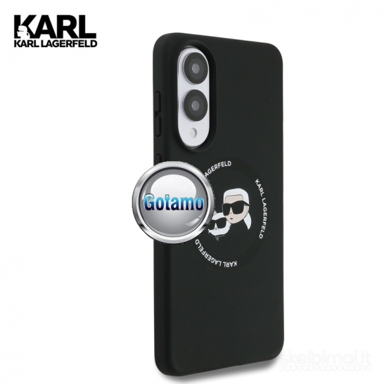 1133 Dėklas nugarėlė Karl Lagerfeld Style9 su MagSafe – Samsung Galaxy S25 Edge