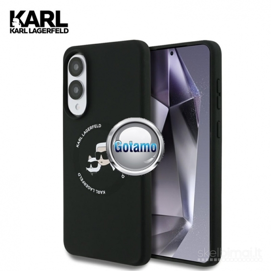 1133 Dėklas nugarėlė Karl Lagerfeld Style9 su MagSafe – Samsung Galaxy S25 Edge